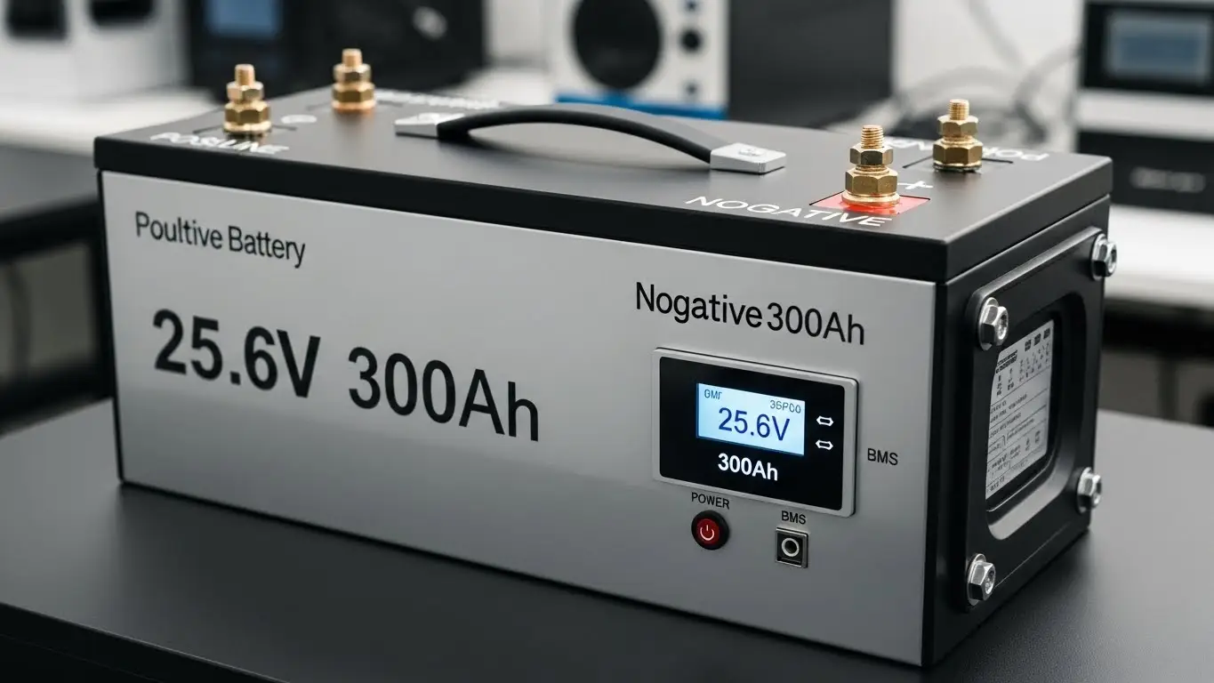 25.6V 300AH 라이프포4 배터리