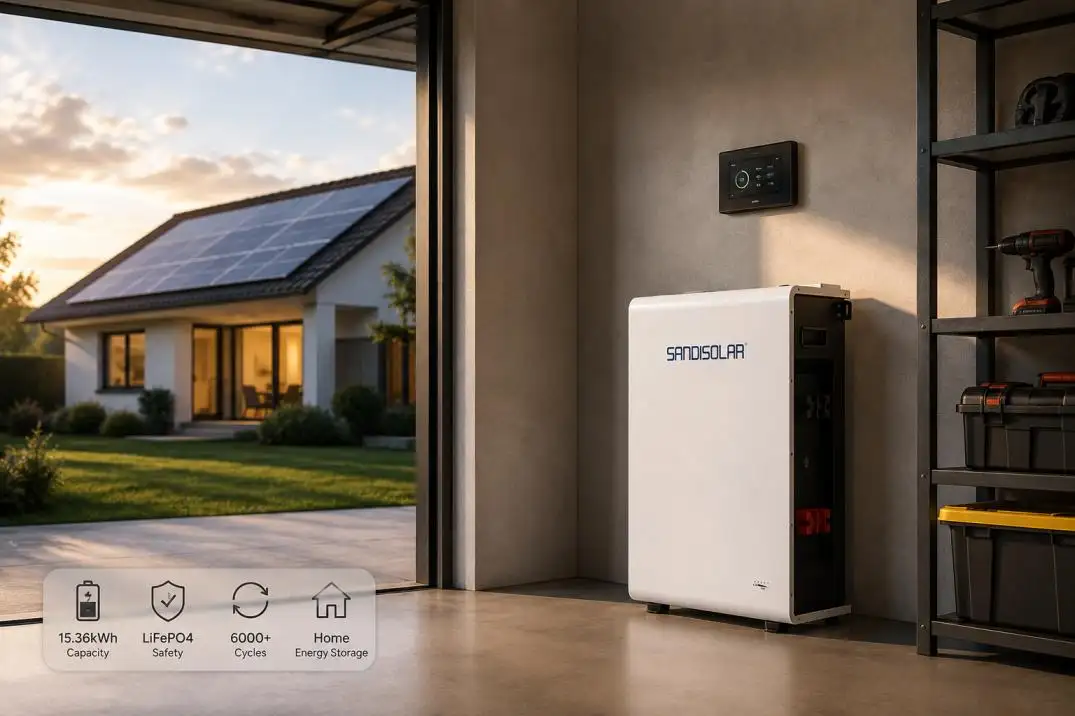 15.36kWh LiFePO₄ 배터리